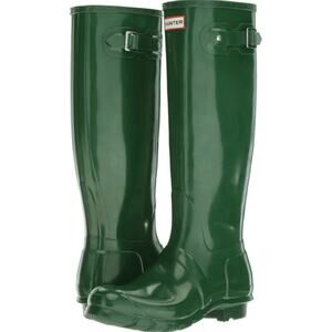 Hunter Women’s Original Tall Rain Boots Green Size 6 NWOB
